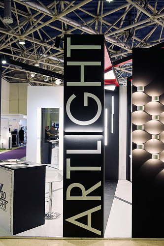 Выставочный стенд компании ARTLIGHT, Interlight 2021 - освещение рис.4